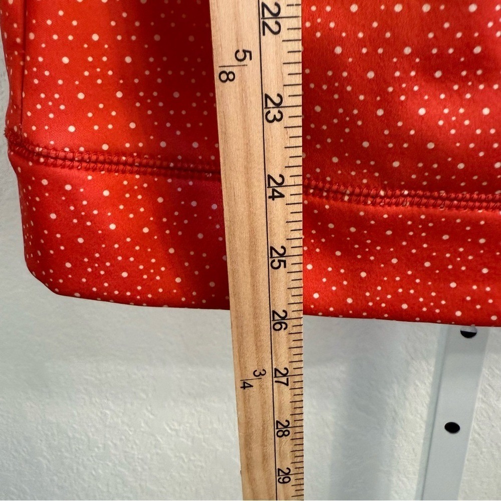 Burton WB Peak Hoodie Orange Fleece Lined Full Zip Ski Jacket Women's Large Snow - Picture 12 of 14